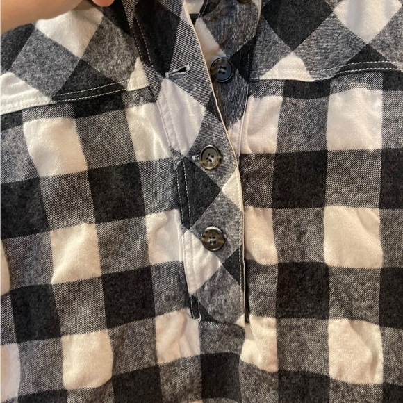 J. Crew Men’s Buffalo Plaid Wool Blend Long Sleeve Pullover Shirt Size Small - Picture 4 of 9